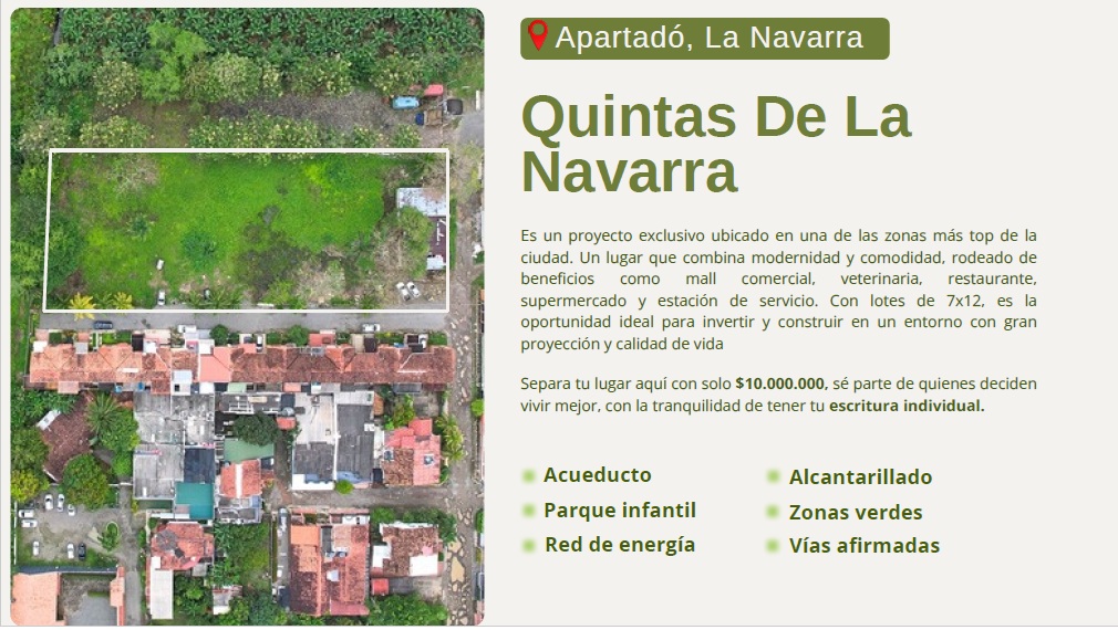 Proyecto Quintas De La Navarra - Apartadó - Image 2