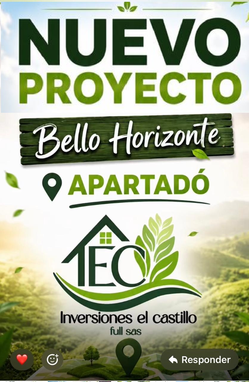 Proyecto Bello Horizonte - Vereda La Balsa, Vía San José Apartadó